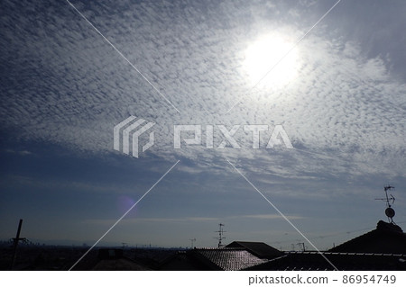Bluish cloud Bluish cloud 86954749