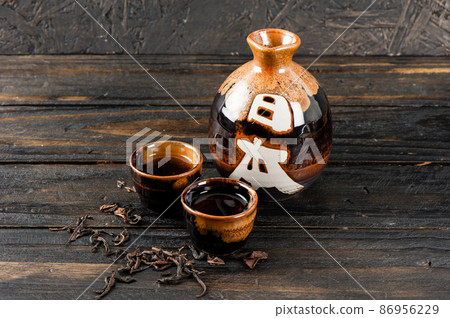 Japanese tea set Japanese tea set 86956229