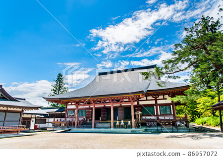 岩手縣平泉町毛越寺-大殿- 86957072