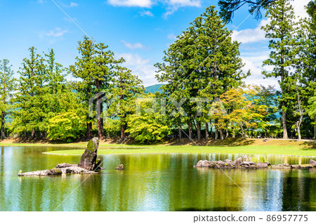 Motsuji Temple, Hiraizumi Town, Iwate Prefecture-Oizumi is a pond, Ikenaka Tateishi- Motsuji Temple, Hiraizumi Town, Iwate Prefecture-Oizumi is a pond, Ikenaka Tateishi- 86957775