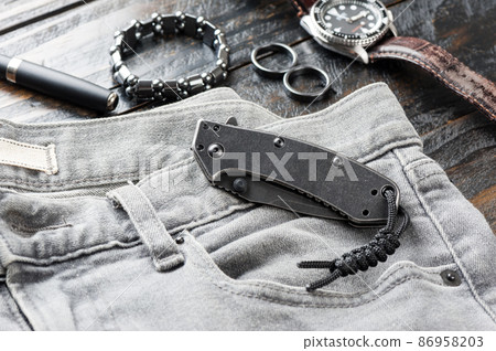 stainless steel pocketknife 86958203