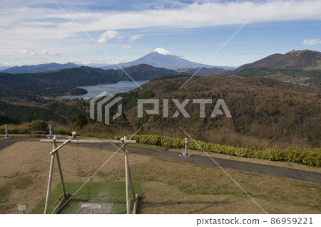 【神奈川縣箱根町】從大觀山展望台眺望 86959221