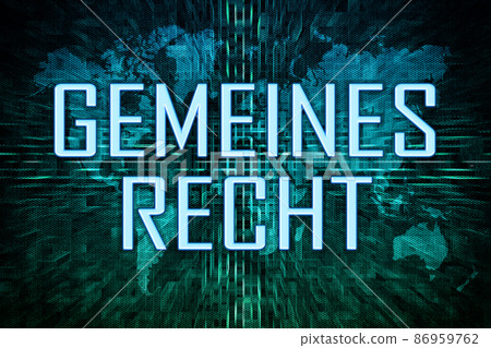 Gemeines Recht 86959762