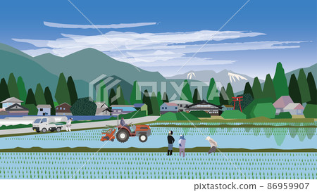 農村水稻種植工作 農村水稻種植工作 86959907