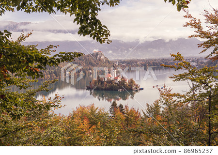 Lake Bled, Slovenia 86965237
