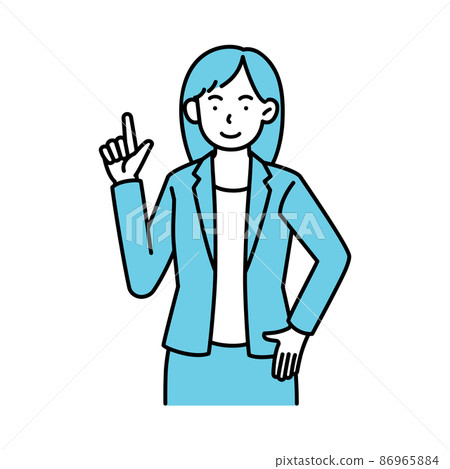 適合女性指點姿勢 86965884