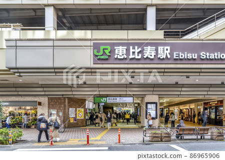 東京都市風景 惠比壽站 86965906