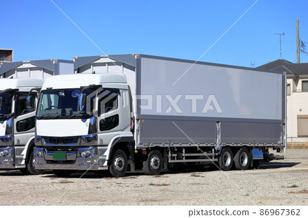 Logistics truck image Logistics truck image 86967362