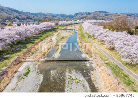 Aerial view "Saitama Prefecture" Kodama Senbonzakura 86967745