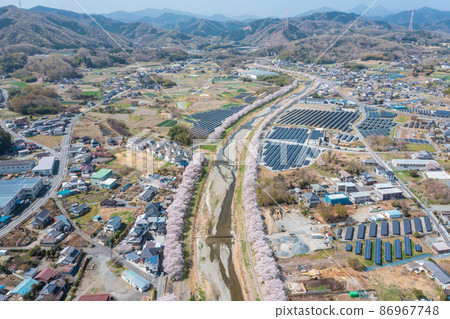 Aerial view "Saitama Prefecture" Kodama Senbonzakura 86967748