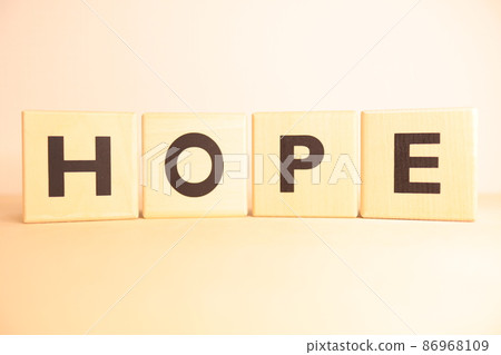 希望的形象(字母/字母文本) 希望的形象(字母/字母文本) 86968109