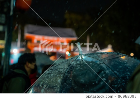 參觀八坂神社京都新年 參觀八坂神社京都新年 86968395