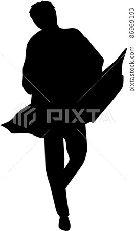 Men's cool suit silhouette 2 Men's cool suit silhouette 2 86969193
