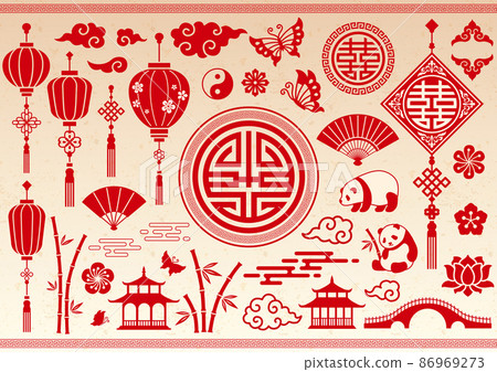 Chinese material set 86969273