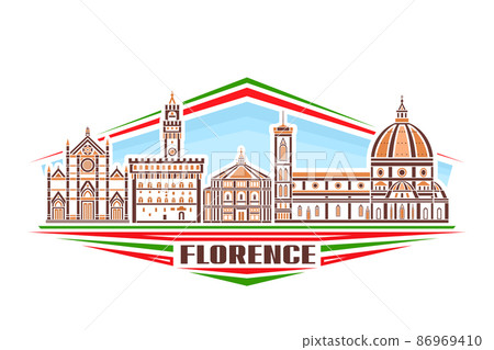 Vector illustration of Florence Vector illustration of Florence 86969410