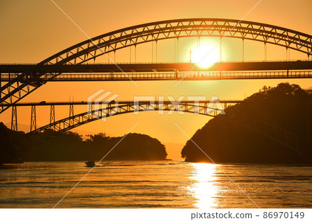 Asahi of Saikai Bridge Asahi of Saikai Bridge 86970149