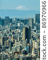 Mt. Fuji seen from Solamachi [Tokyo] 86970966
