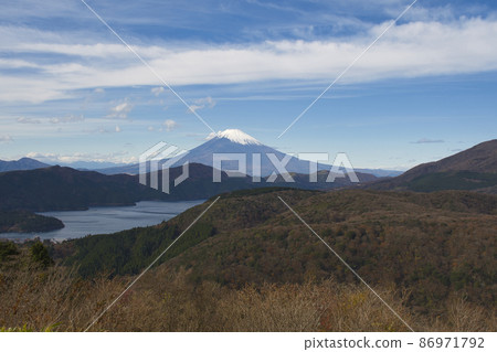 【神奈川縣箱根町】從大觀山展望台眺望 86971792