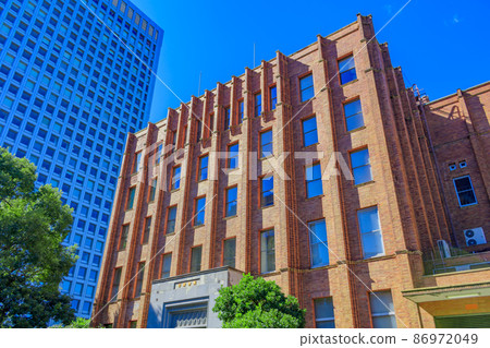 【東京都市風景】日比谷公園周邊風景（日比谷公會堂/資生會館） 86972049