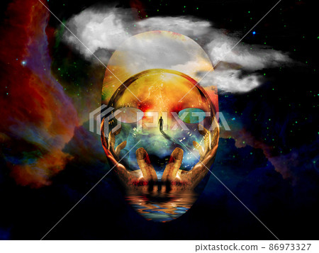 Mask in the space 86973327