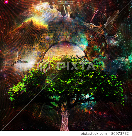 Sacred tree of life 86973782