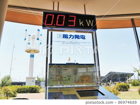 EE Park Indoor Exhibition Hall Wind Power Panel, Gobo City, Wakayama Prefecture EE Park Indoor Exhibition Hall Wind Power Panel, Gobo City, Wakayama Prefecture 86974689