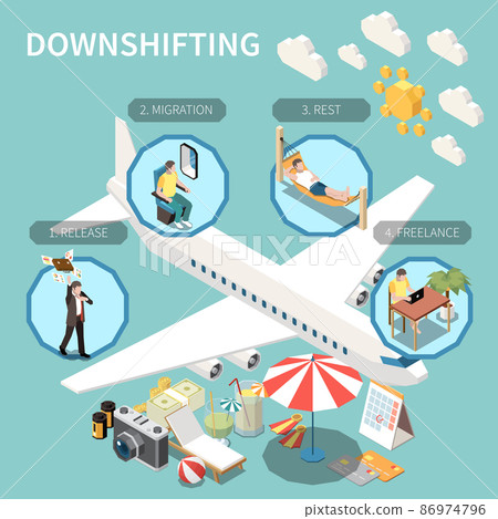 Downshifting Isometric Composition 86974796