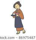 The daughter of a tea room 86975487