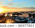 Diamond Beach, Iceland, Asahi and Ice 86977801