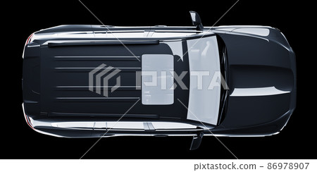 black SUV isolated on blsck background 3d model black SUV isolated on blsck background 3d model 86978907