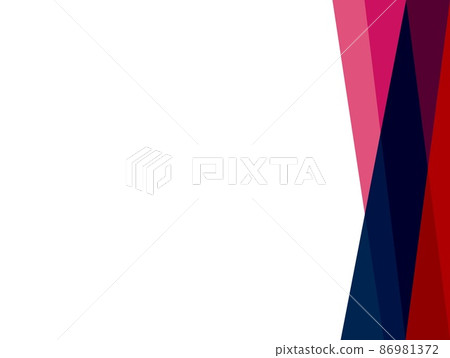 Geometric pattern frame white background Geometric pattern frame white background 86981372