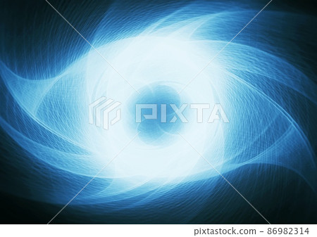 Abstract background with swirling blue light Abstract background with swirling blue light 86982314