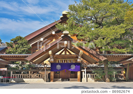 [Atsuta Jingu (Kaguraden)] Jingu, Atsuta-ku, Nagoya City, Aichi Prefecture 86982674