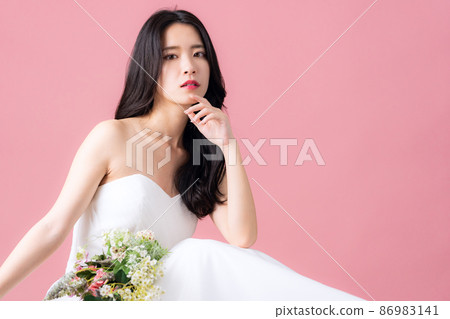 Wedding bridal female bride marriage Wedding bridal female bride marriage 86983141