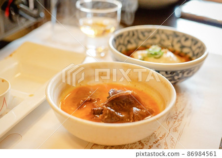 Sukiyaki-style wild boar meat Sukiyaki-style wild boar meat 86984561