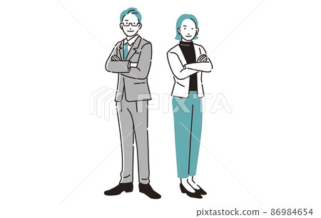 人權力夫婦全身圖 86984654