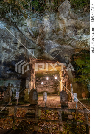 Zuiganji Temple Cave Ruins Matsushima Illuminated (Matsushima Town, Miyagi Prefecture) Zuiganji Temple Cave Ruins Matsushima Illuminated (Matsushima Town, Miyagi Prefecture) 86985739