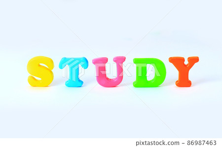 School supplies. The main word. School supplies. The main word. 86987463