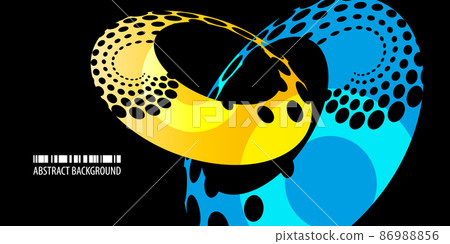 Geometric colorful abstract background vector template 86988856
