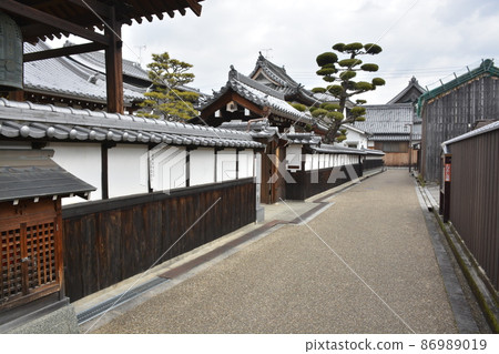 [奈良縣橿原市]今井町的街景 86989019