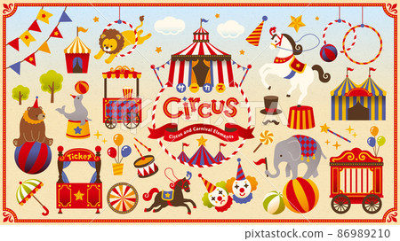 Circus material set 86989210