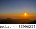 Asahi climbing from the mountain 86990235