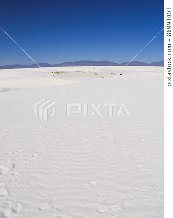 White Sands, a pure white desert in New Mexico, USA White Sands, a pure white desert in New Mexico, USA 86991001