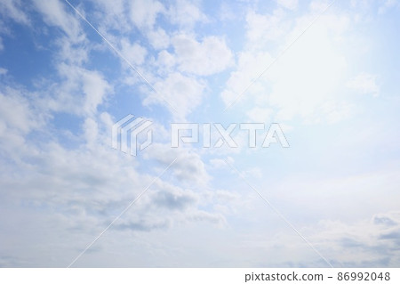 Cloudy sky Cloudy sky 86992048
