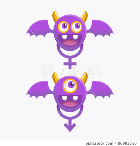 purple monster dragon male and female purple monster dragon male and female 86992510