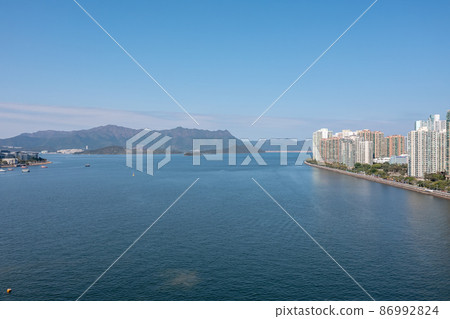 Residents building in Ma On Shan, Hong Kong 4 Feb 2022 Residents building in Ma On Shan, Hong Kong 4 Feb 2022 86992824