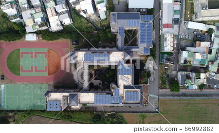 空中拍攝太陽能發電系統 86992882