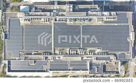 空中拍攝太陽能發電系統 86992883