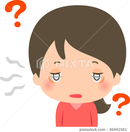 幻覺，一個視力模糊的女人 86992981