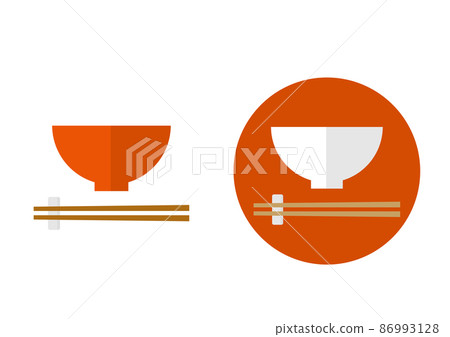 Japanese icon version with chopstick rest 86993128